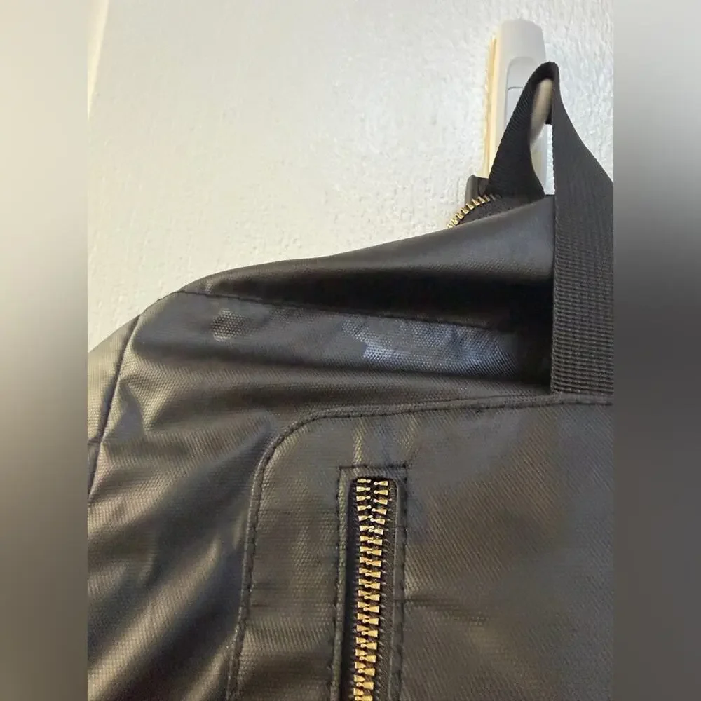 Versace Parfums Men’s Backpack in Black and Gold